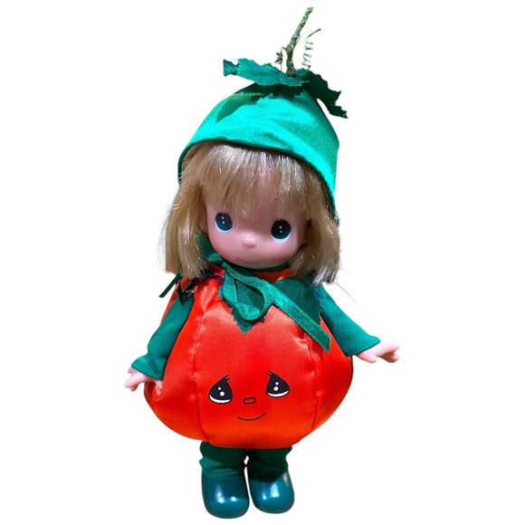 Vtg Precious Moments You're My Pumpkin Halloween Doll 9"Collectible - Picture 1 of 10